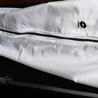 Pantaloni Lotto bianco con banda laterale