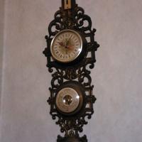 Orologio, barometro, igrometro e termometro