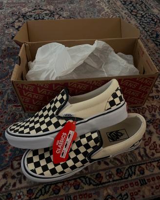 Vans slip on scacchi