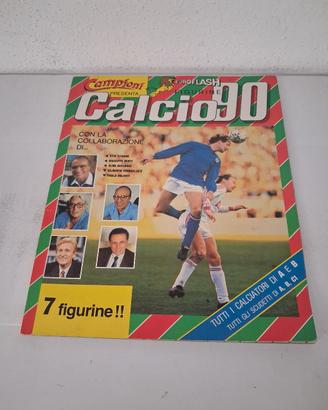 Album calcio 90 euroflash con 72 figurine
