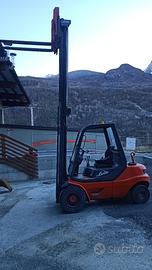 Muletto carrello elevatore linde h35