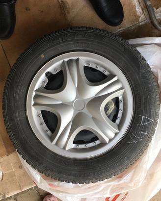 treno gomme invernali  per fiat 500