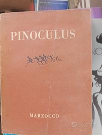 libro in latino Pinoculus / Pinocchio anni 50