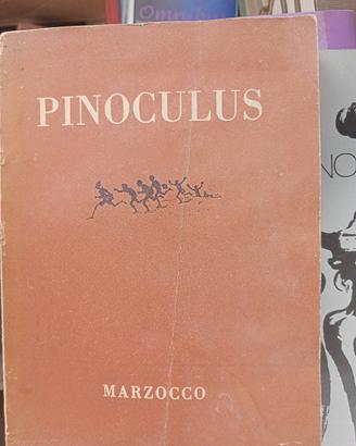 libro in latino Pinoculus / Pinocchio anni 50