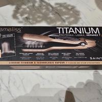 Piastra lisciante a vapore TITANIUM Demeliss Paris