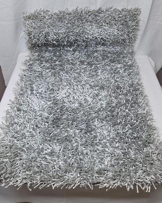 Tappeto Shaggy - Grigio - Stile Moderno - Augusta