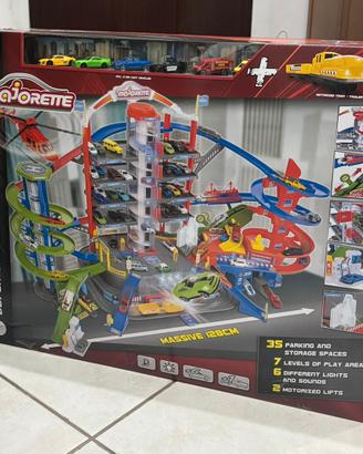 MAJORETTE SUPER CITY GARAGE 7 LIVELLI 6 AUTO