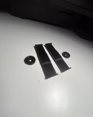 Porta targa removibile per auto