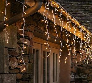 luci di natale a pioggia 
