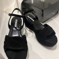 Sandali camoscio Cervone 38 nuovi