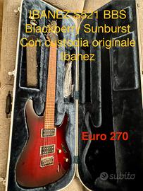 ibanez S521 BBS blackberry sunburst 