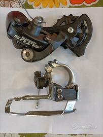 Cambio posteriore e anteriore Mtb Shimano