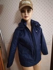 Giubbotto Nike Originale Blu impermeabile donna