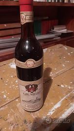 Bottiglia Vino annata grumello anni 70