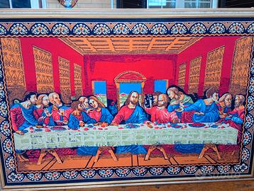 Tappeto/Arazzo Ultima cena anni 60/70