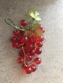 Oggettistica di arredo Grappolo d’uva in vetro
