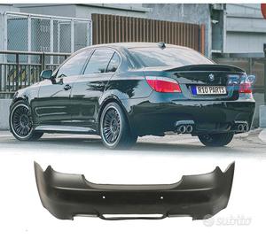 PARAURTI POSTERIORE BMW E60 07-10 LOOK M5 PDC