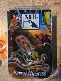 pettorina per pappagalli 