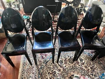 Sedie Kartell by Philippe Starck