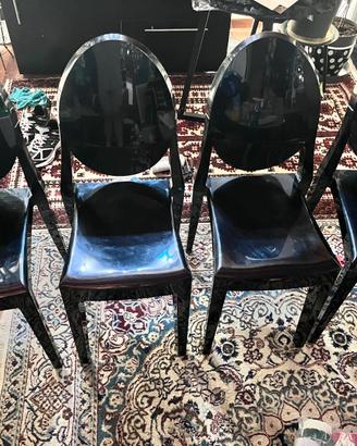 Sedie Kartell by Philippe Starck