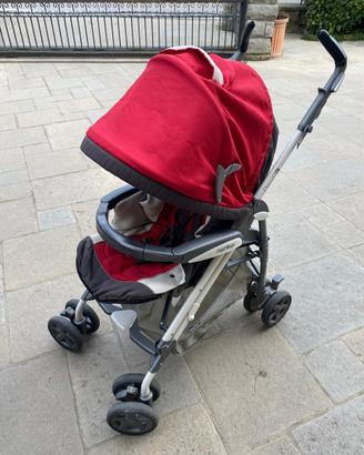Passeggino + ovetto con attacco isofix peg perego