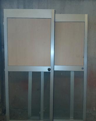 3 porte alluminio