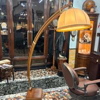 Lampada ad arco legno