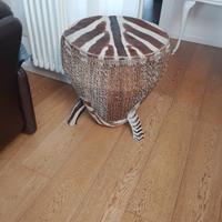 VECCHIO TAMBURO IN ZEBRA 