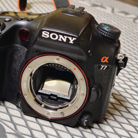 Corredo Sony A77 + Obiettivi