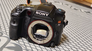 Corredo Sony A77 + Obiettivi