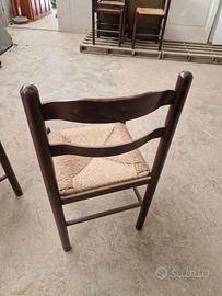 8 sedie legno