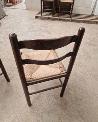 8 sedie legno