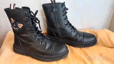 Anfibi Geox per ragazzina TG 36 in pelle
