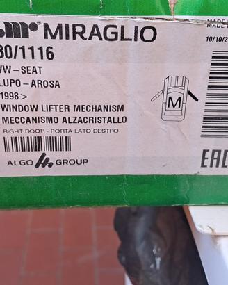 meccanismo alzavetri porta dx Vw-seat 