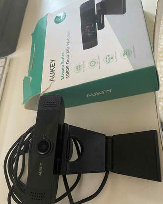 Webcam AUKEY 1080p micfrofono integrato