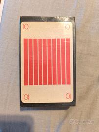 Carte da gioco del 1973 con pellicola