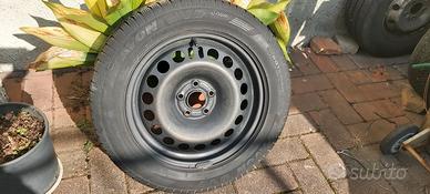 catene +gomme da neve con cerchio