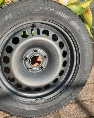 catene +gomme da neve con cerchio