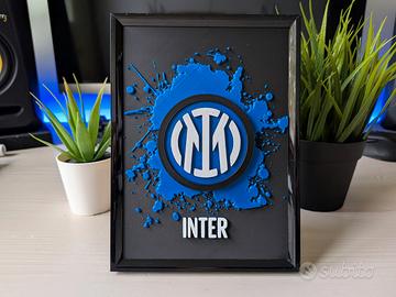 Quadro Inter artwork 3D frame