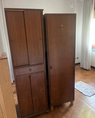 Coppia mobili legno