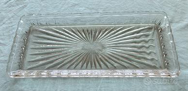 Vassoio di Vetro Vintage