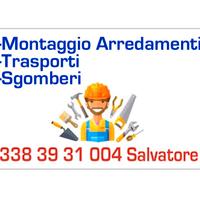 Traslochi - Sgomberi - Montaggio Arredamenti