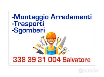 Traslochi - Sgomberi - Montaggio Arredamenti