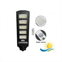 Lampione Solare Led 250 E Luce Fredda Sensore Movi