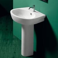 Lavabo 65,5X51 LFT05 con colonna Simas