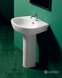 Lavabo 65,5X51 LFT05 con colonna Simas