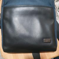 borsa a tracolla Bric's uomo in pelle e tessuto