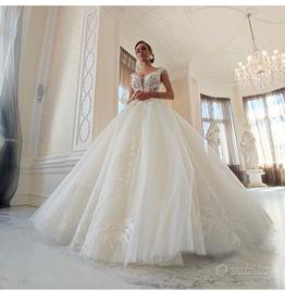 Splendido abito da sposa gioiello NUOVO