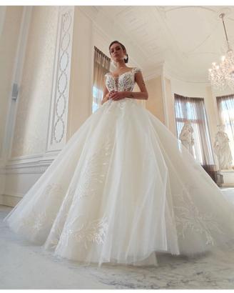 Splendido abito da sposa gioiello NUOVO