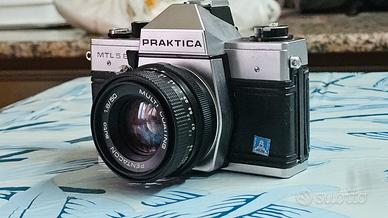 KIT fotocamera Praktica mtl 5b con 3 obbiettivi 